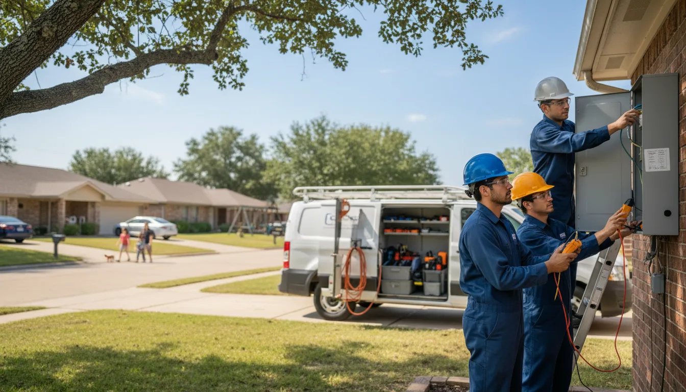 Certified electrician providing emergency electrical services in Quinebaug, CT
